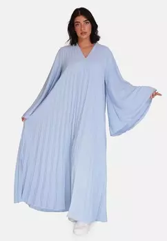 Платье макси Elara, светло-голубой