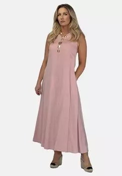 Платье макси ELEGANT REGINA FASHION, светло-розовый