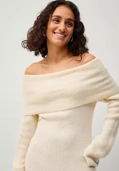 Платье макси Ellos Collection, бежевый