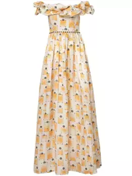 Платье макси Espliego Bisutera AGUA BY AGUA BENDITA, белый