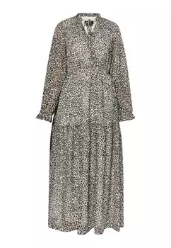 Платье макси faina Dress, бежевый