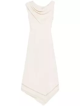 Платье макси Faithfull the Brand Alva, нейтральный