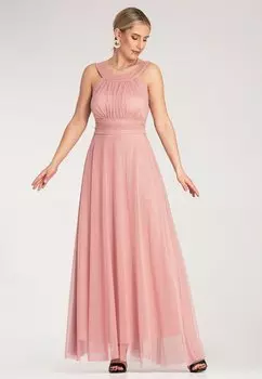 Платье макси Figl, розовый