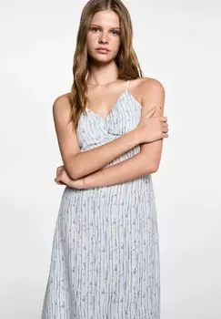 Платье макси FLYD Mango Kids, белый