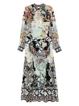 Платье макси Folk Afloat Camilla, черный