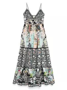 Платье макси Folk Afloat Camilla, черный