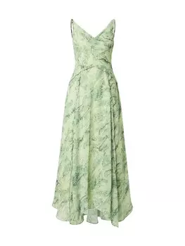 Платье макси Forever New Dress Delphine, цвет green/pastel green/dark green