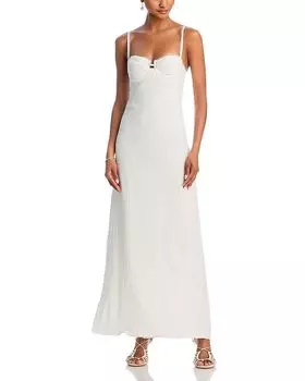 Платье-макси Franklin Cover-Up Peixoto, белый