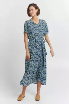 Платье макси Fransa " Fransa FRIris", цвет Marina Mi
