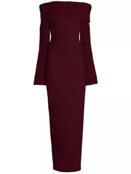 Платье макси Galleria Seroya, красный