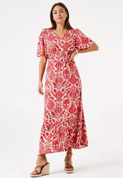 Платье макси Garcia, красный