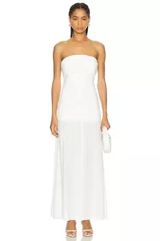 Платье макси гардения Ser.O.Ya, цвет porcelain