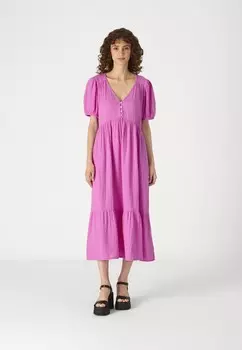 Платье макси GAUZE GAP, сирень