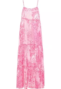 Платье макси GAYA IZIA, розовый