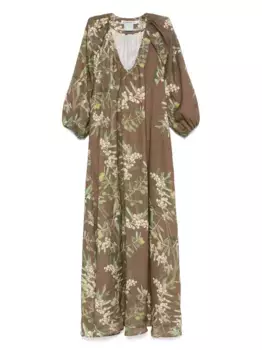 Платье макси Georgio Bernadette, зеленый