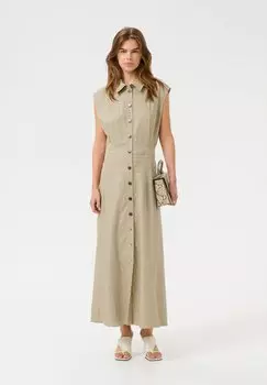 Платье макси Gestuz, зеленый