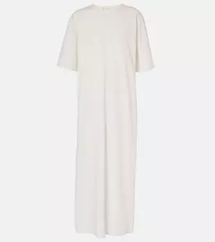 Платье макси Gitu The Row, белый