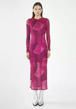 Платье макси Glamorous, розовый