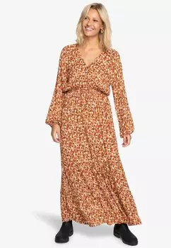 Платье макси GOOD DAY WVDR CPQ0 Billabong, цвет brown