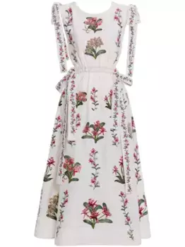 Платье макси Guaguanco Orquidea AGUA BY AGUA BENDITA, белый