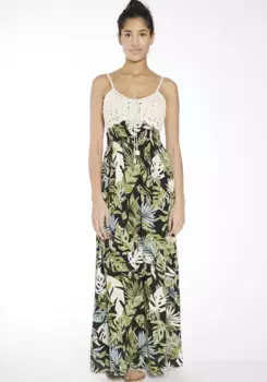 Платье макси HaILY’S "MX V DR Ka44ja", цвет 6301 Black Palm