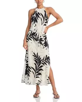 Платье макси-халтер Bella Dahl, белый