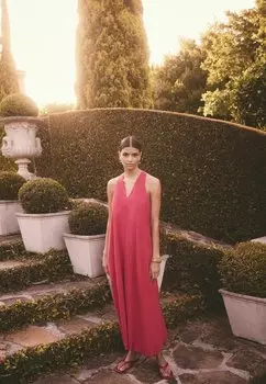 Платье макси HALTERNECK Next, красный