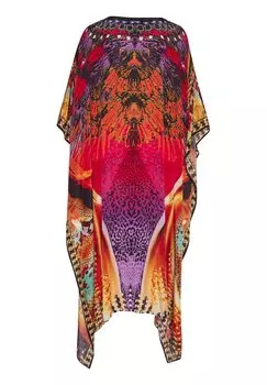 Платье макси Hanne Cream, мультиколор