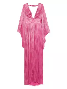 Платье макси Харлоу Maria Lucia Hohan, розовый
