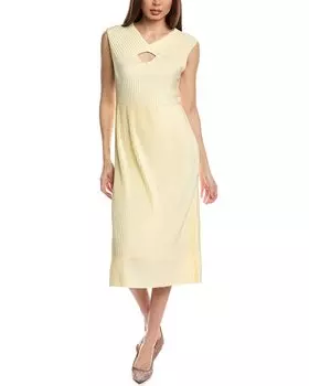 Платье макси Hugo Boss Exoa, желтый