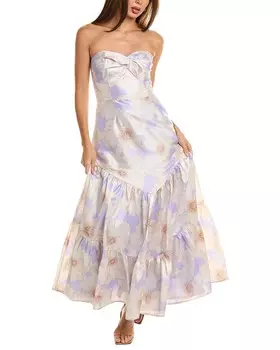 Платье макси Hutch из палисандра, фиолетовый