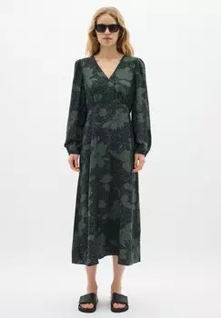 Платье макси IDANA InWear, мультиколор