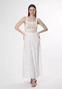 Платье макси INFLUENCER, белый