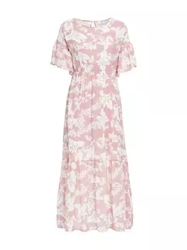 Платье макси Influencer Dress, темно-розовый