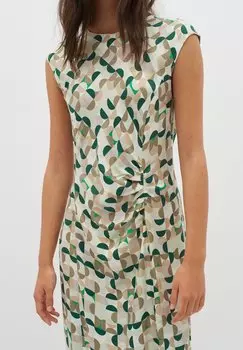 Платье макси InWear, зеленый