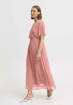 Платье макси IPOLNA b.young, светло-розовый