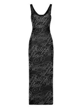 Платье макси Iris Philipp Plein, черный
