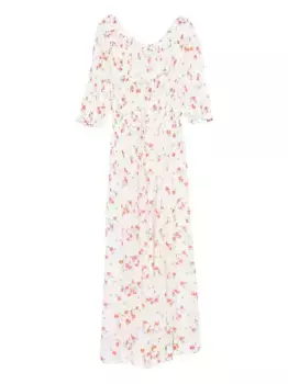 Платье макси Ischia DEN, коричневый