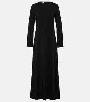 Платье макси из джерси Co, черный