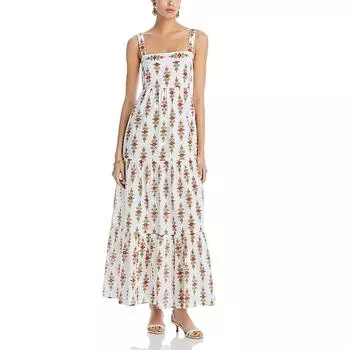 Платье макси из хлопка Daniella Womens BANJANAN, цвет coconut