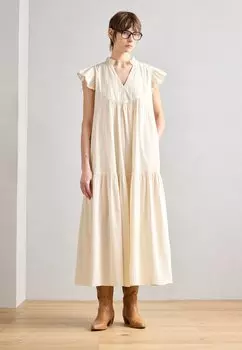 Платье макси IZHA DRESS Mos Mosh, кремовый