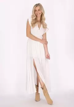 Платье макси IZIA, белый