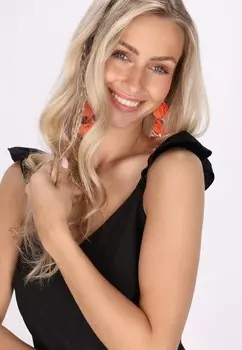 Платье макси IZIA, черный