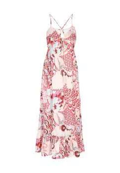 Платье макси IZIA, мультиколор