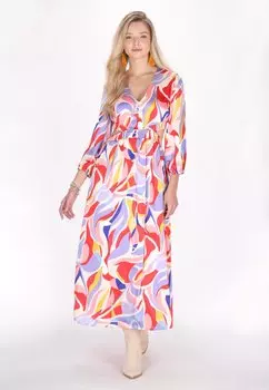 Платье макси IZIA, мультиколор