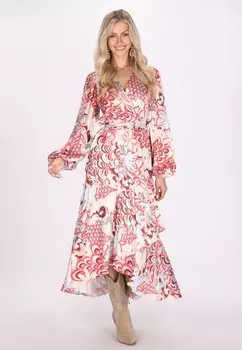 Платье макси IZIA, мультиколор