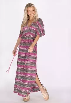 Платье макси IZIA, розовый