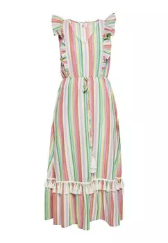 Платье макси IZIA, розовый