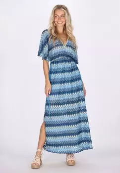 Платье макси IZIA, синий