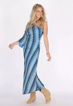 Платье макси IZIA, синий